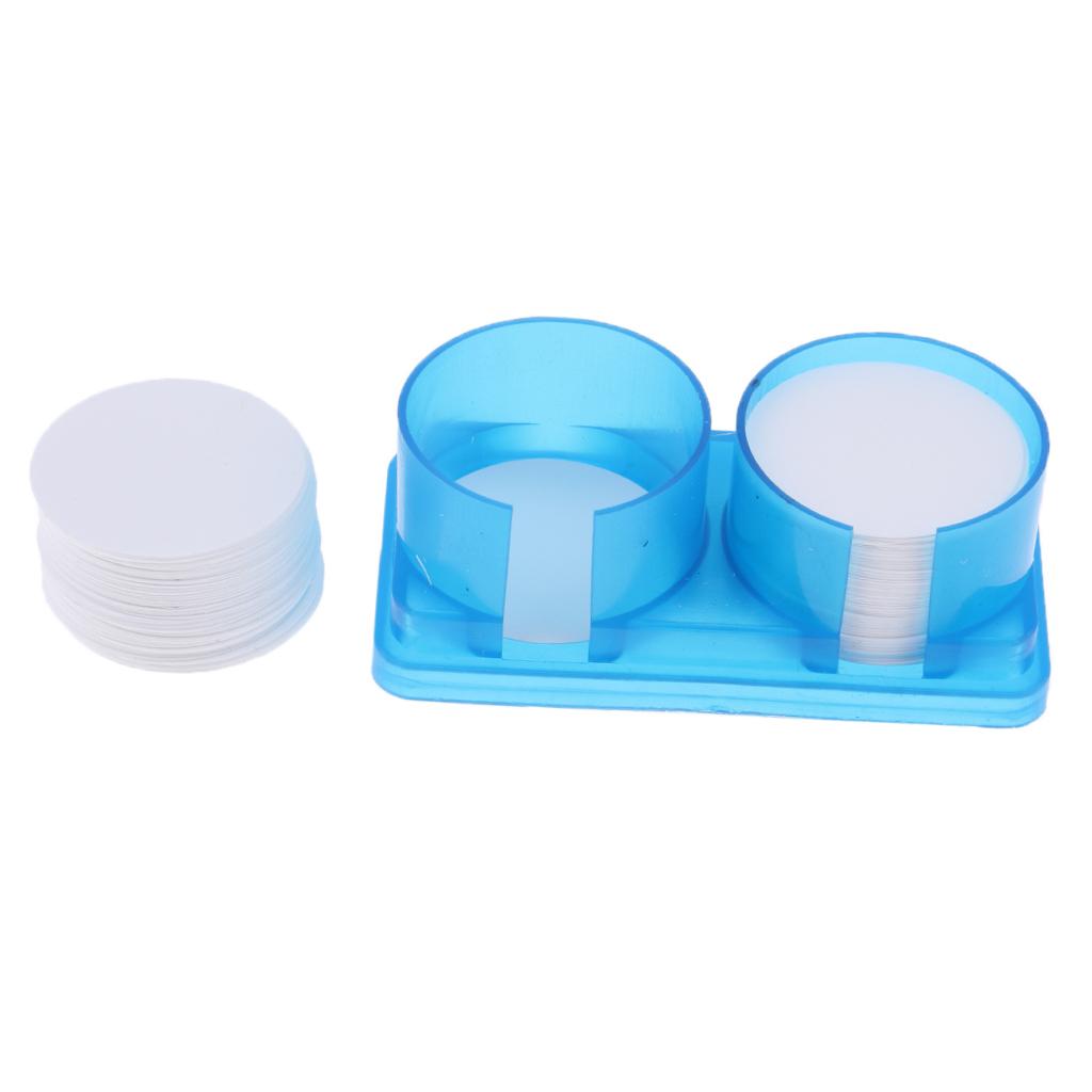 200PCS 25mm Microbiological Membranes Filters 0.22um for Inorganic Solution