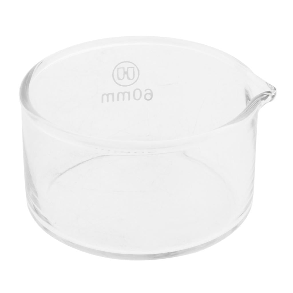 60mm Reusable Glass Crystallizing Dishes, Borosilicate