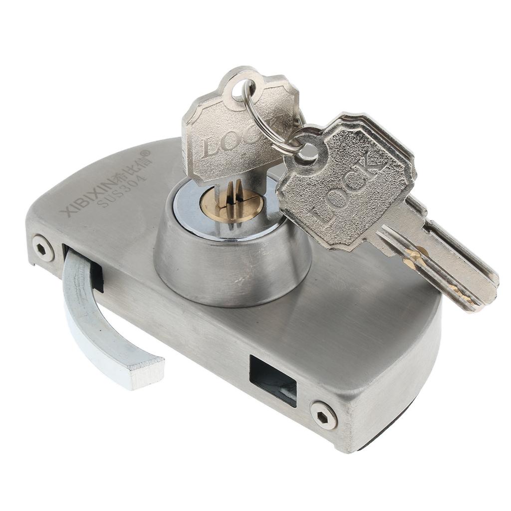 Door Turn Bolt Lock Stainless Steel Toilet Privacy Latch X-MZ1126