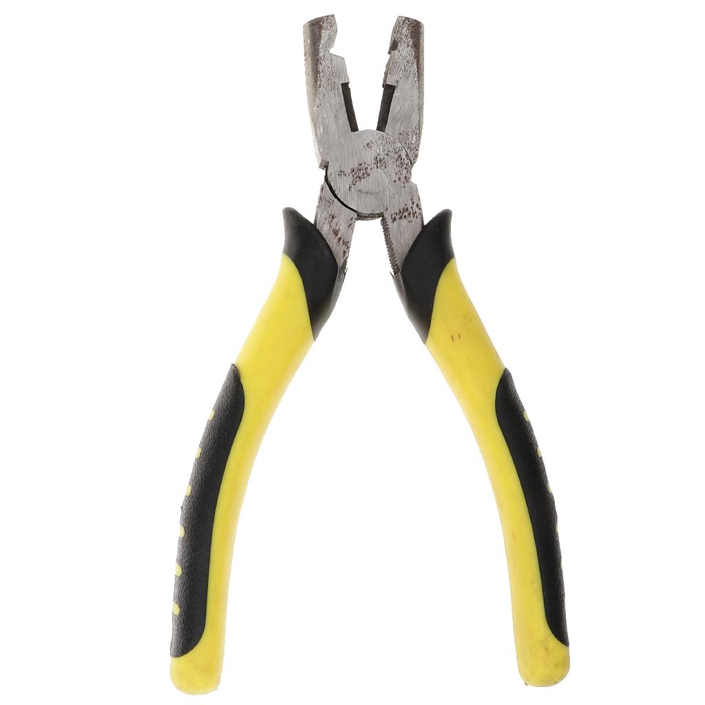 Cage Fasten Clips Buckle Pliers Poultry Chicken Rabbit Pet Cage Install Tool Plier