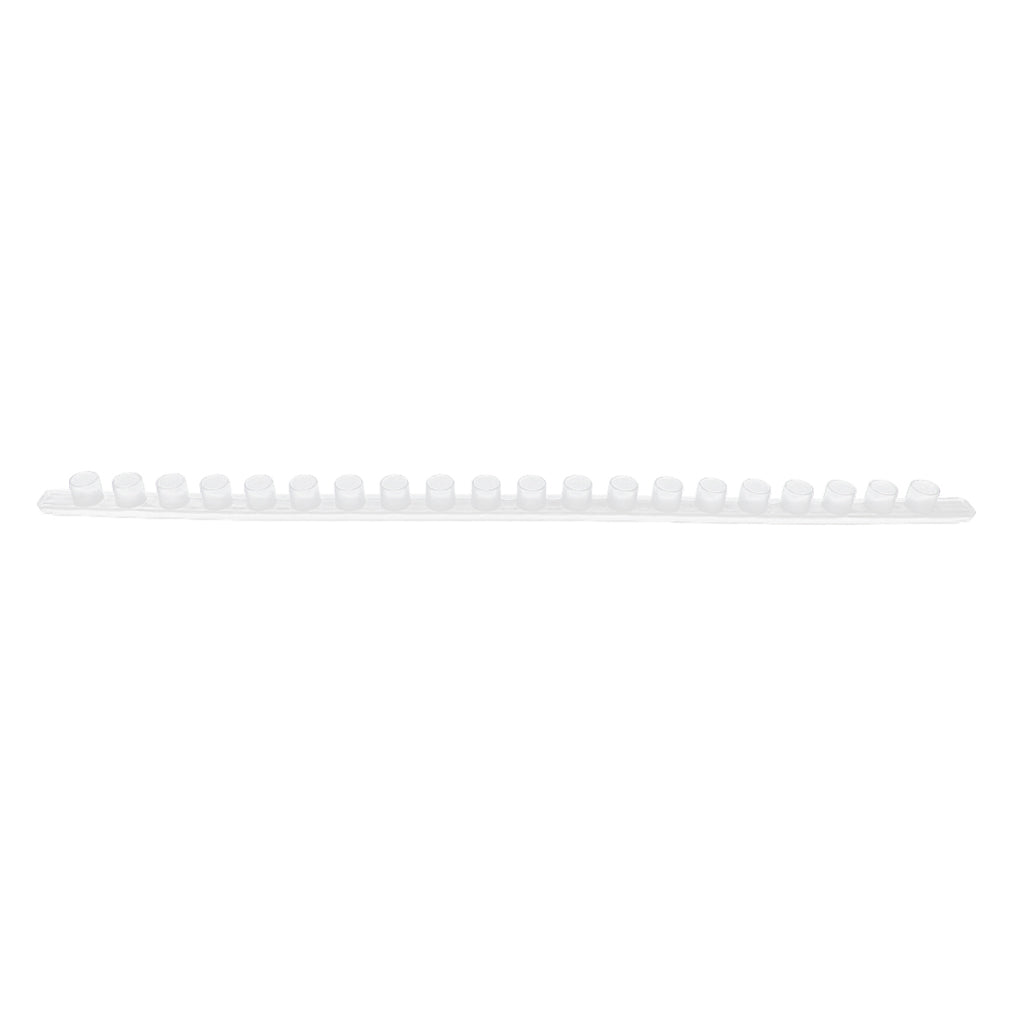 1x 20-Hole Queen Bee Cell Bar Strip Base with 50Pc Beekeeping Queen Cell Cup