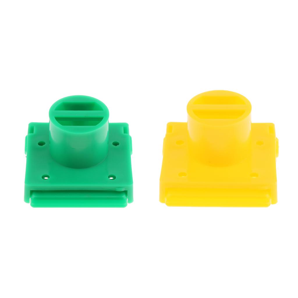 Bee Hive Entrance Reducer Vent Window Holes Bee Escape Travel Gates Green, can be installed on each layer of the beehive