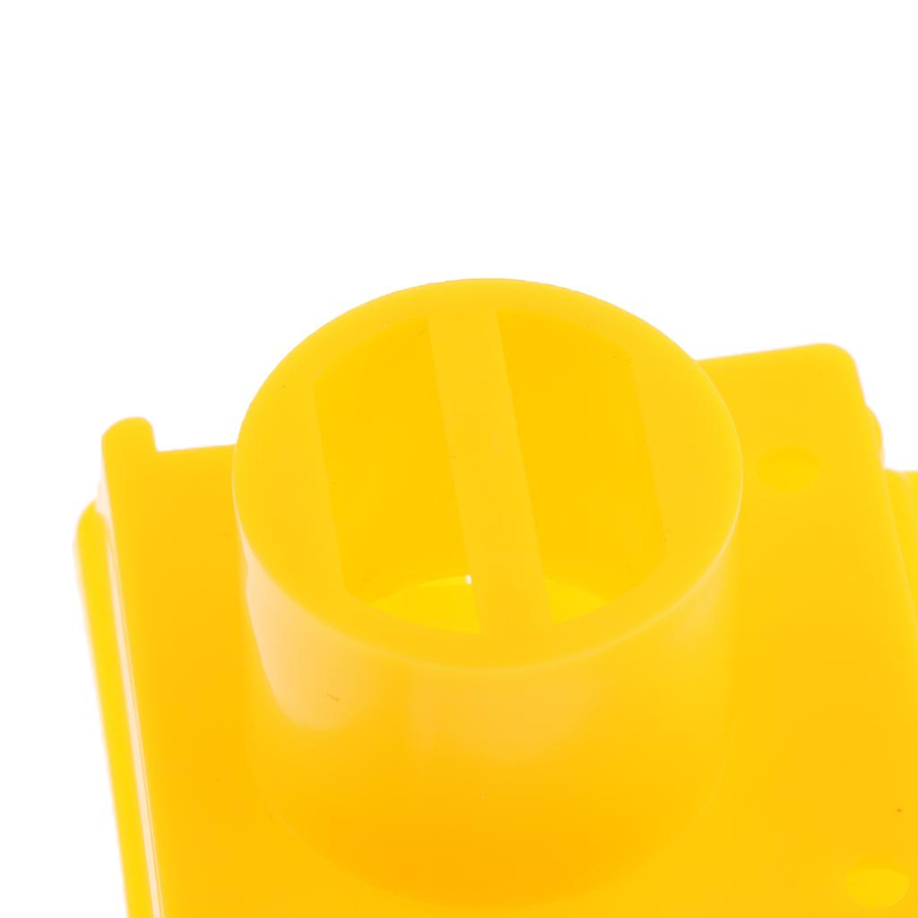 Bee Hive Entrance Reducer Vent Window Holes Bee Escape Travel Gates Yellow, can be installed on each layer of the beehive