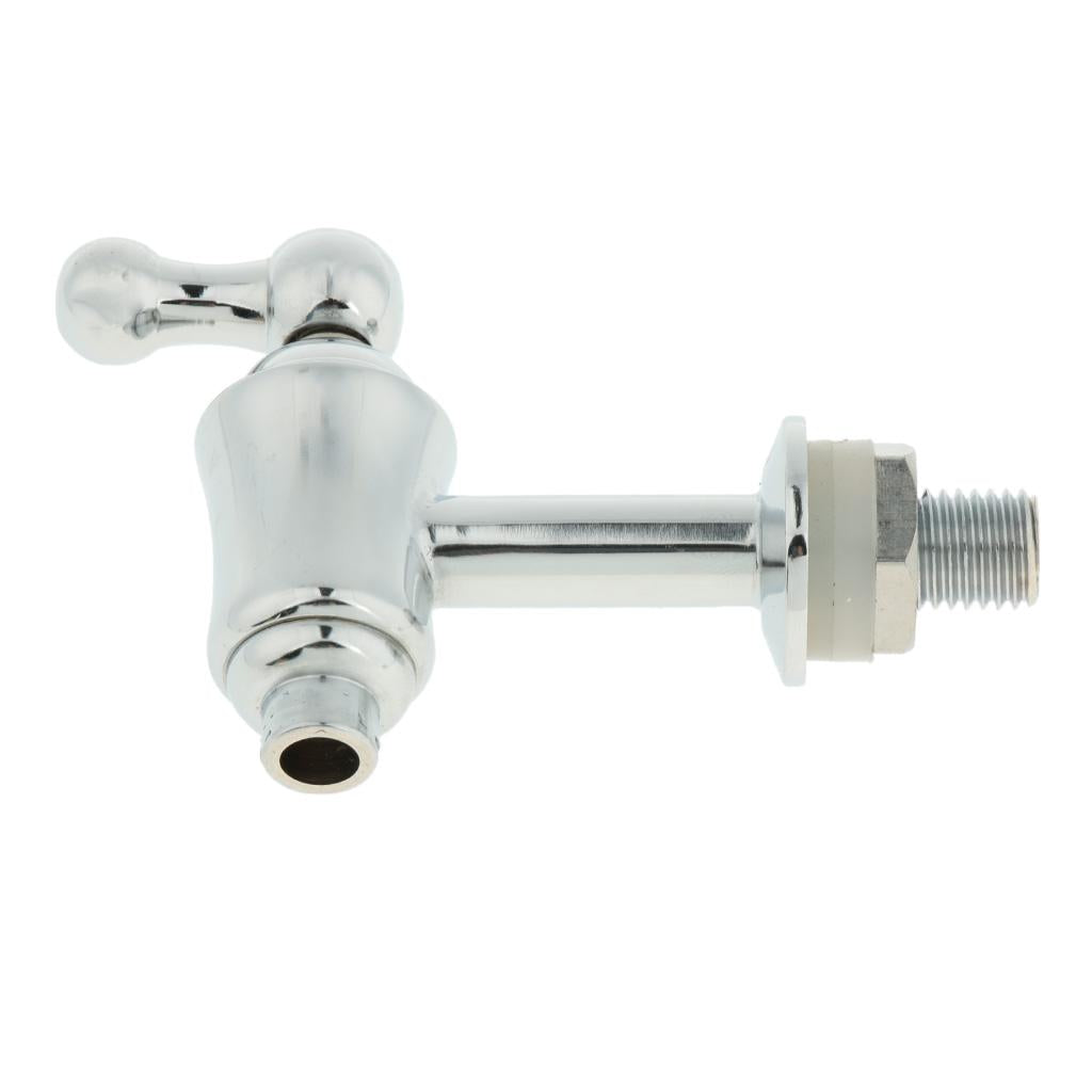 1/4'' Beer Tap Chrome Draft Faucet Kegerator Spout Barrel