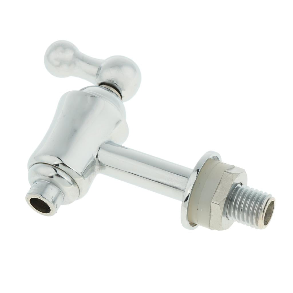 1/4'' Beer Tap Chrome Draft Faucet Kegerator Spout Barrel