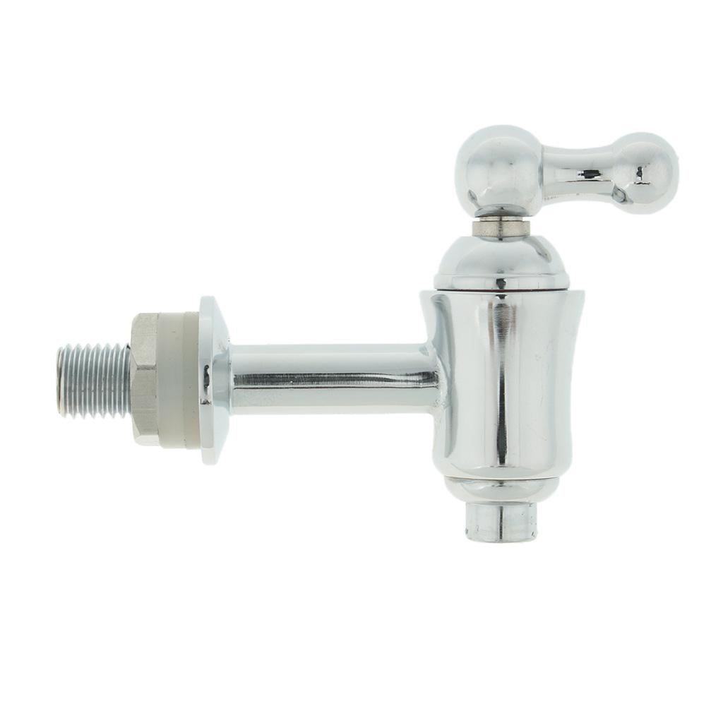 1/4'' Beer Tap Chrome Draft Faucet Kegerator Spout Barrel