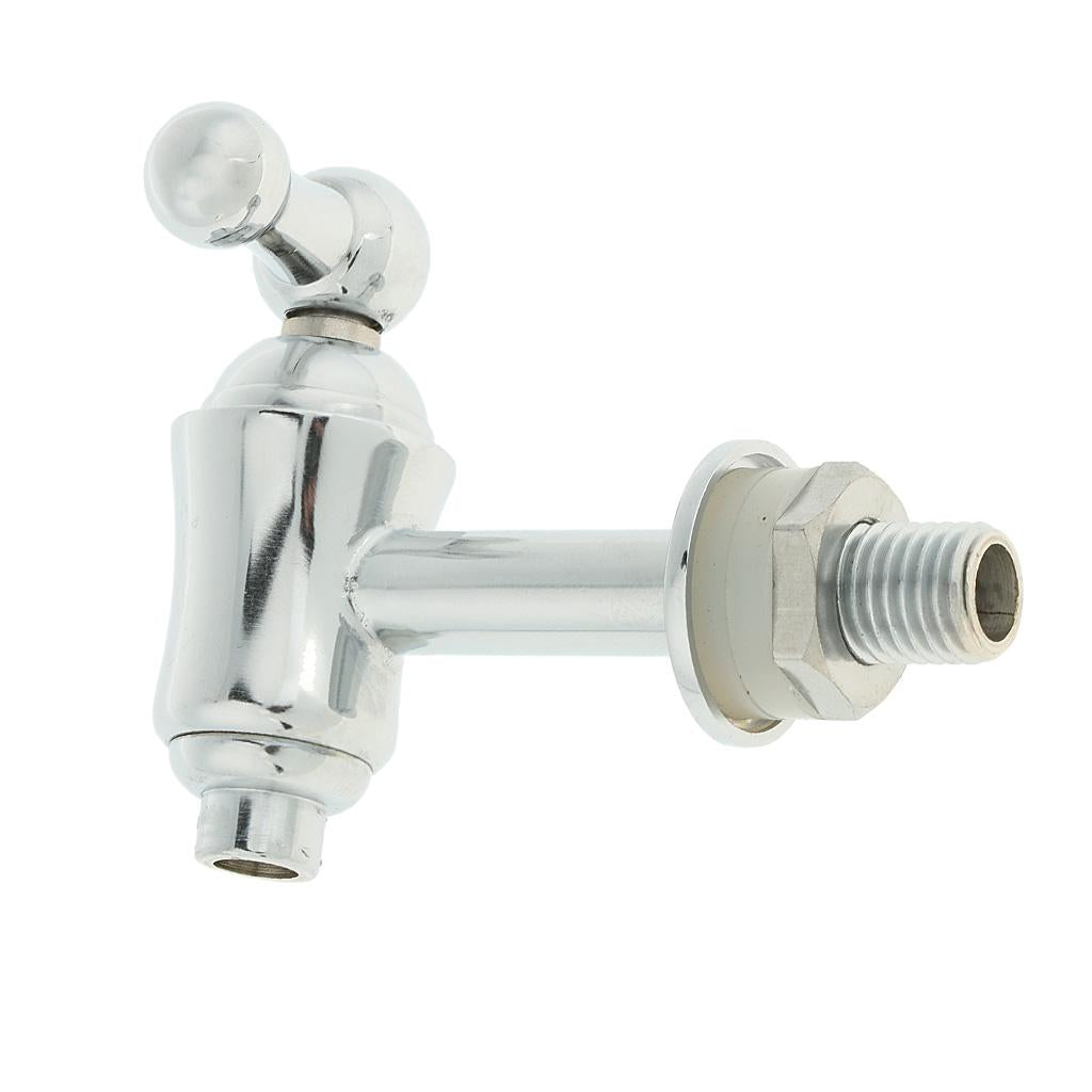 1/4'' Beer Tap Chrome Draft Faucet Kegerator Spout Barrel