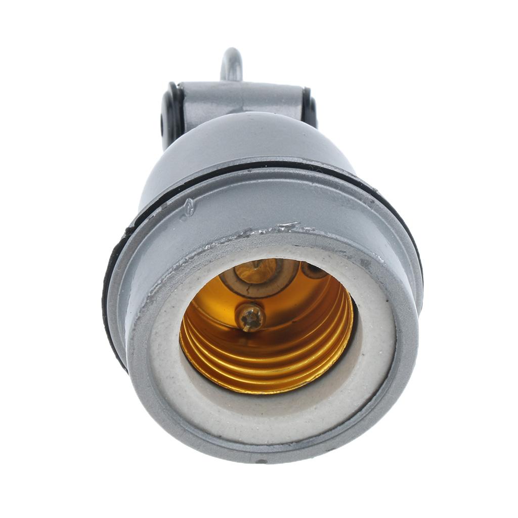 5Pcs E27 Waterproof Aluminium Bulb Lamp Heater Holder Lamp Socket for Pig