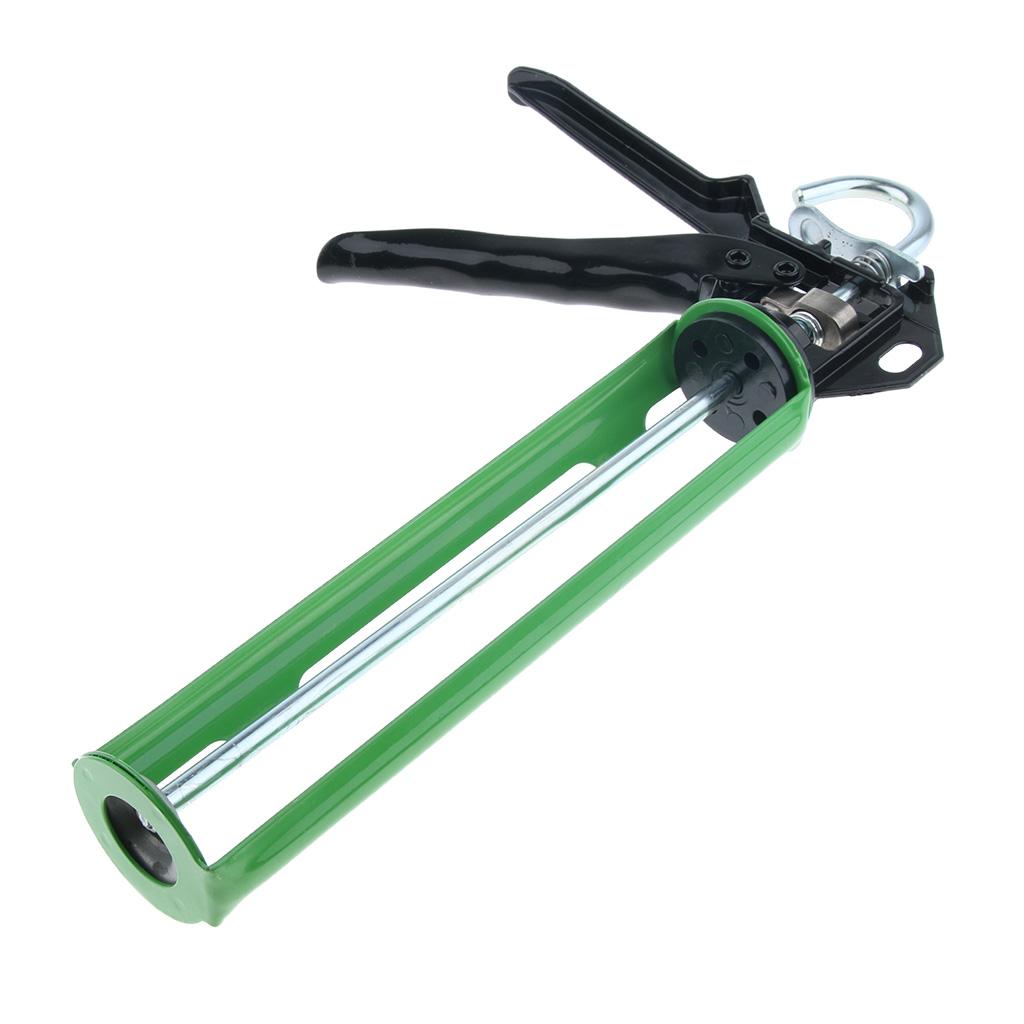 14'' Heavy Duty Rotating Caulking Hand Tool Sealant Glass Glue 300ml