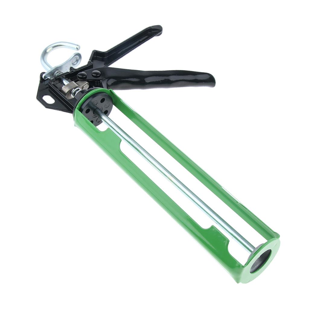 14'' Heavy Duty Rotating Caulking Hand Tool Sealant Glass Glue 300ml