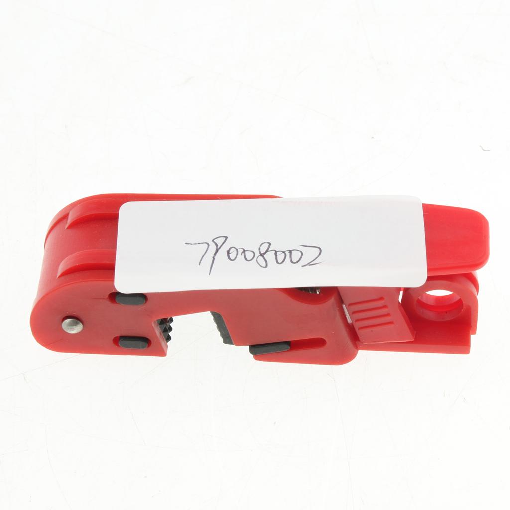 Circuit Breaker Lockout MCB Lockouts Safety Device Red