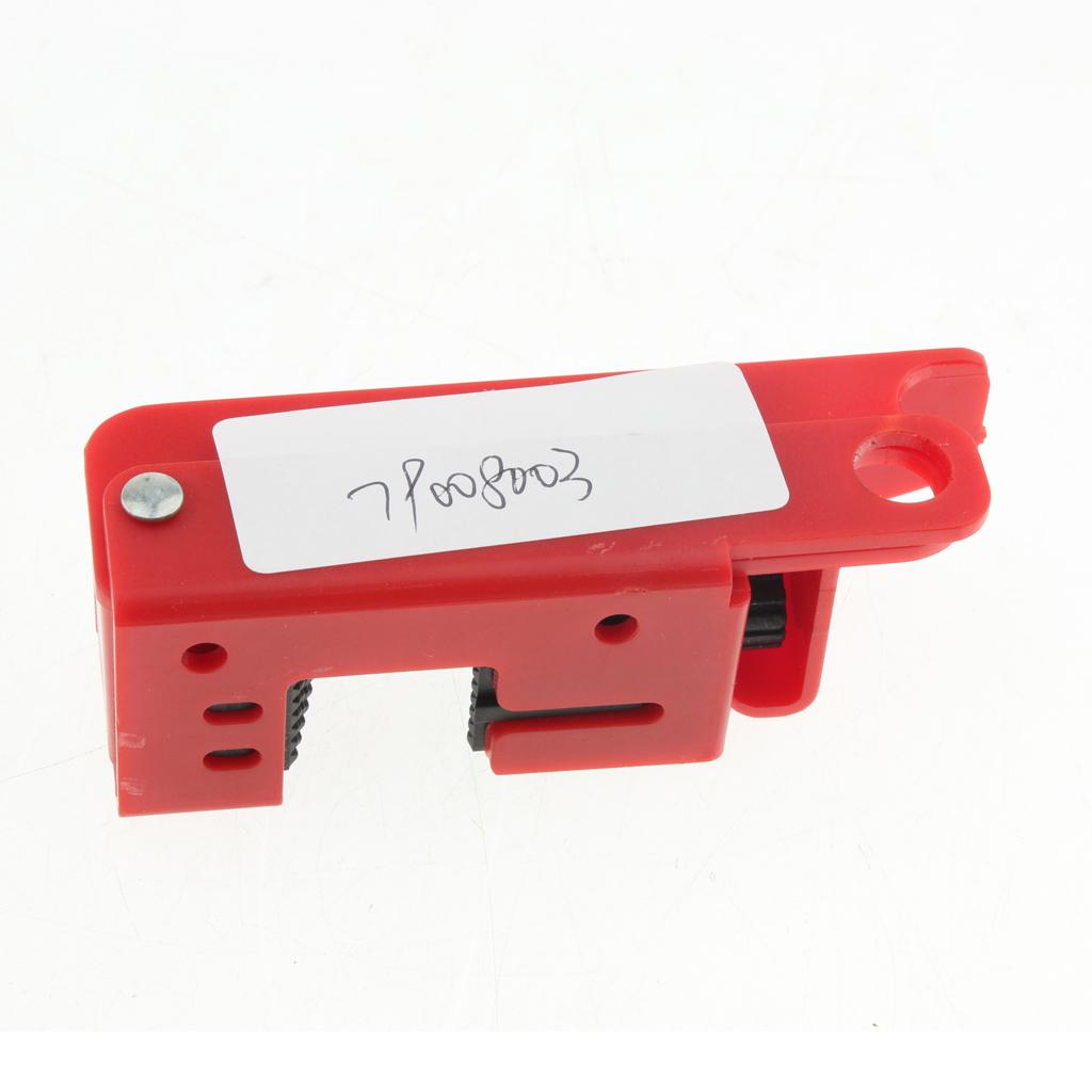 Switch Lock Circuit Breaker Locks for Electrical Shutdown Lockout Red