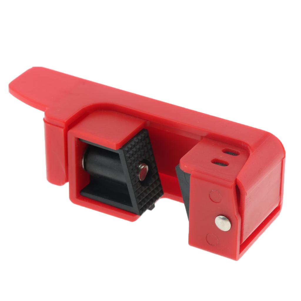 Switch Lock Circuit Breaker Locks for Electrical Shutdown Lockout Red