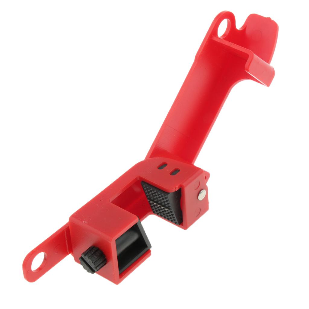 Switch Lock Circuit Breaker Locks for Electrical Shutdown Lockout Red