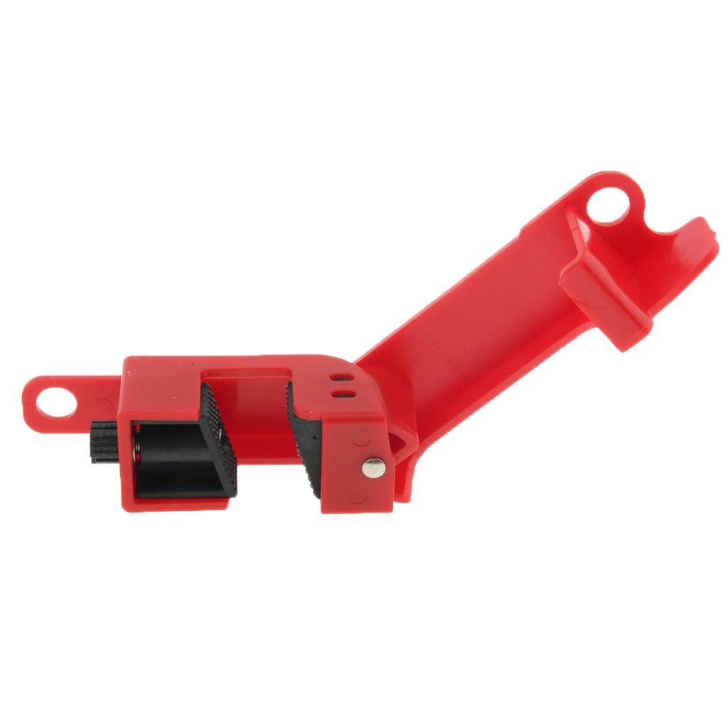 Switch Lock Circuit Breaker Locks for Electrical Shutdown Lockout Red