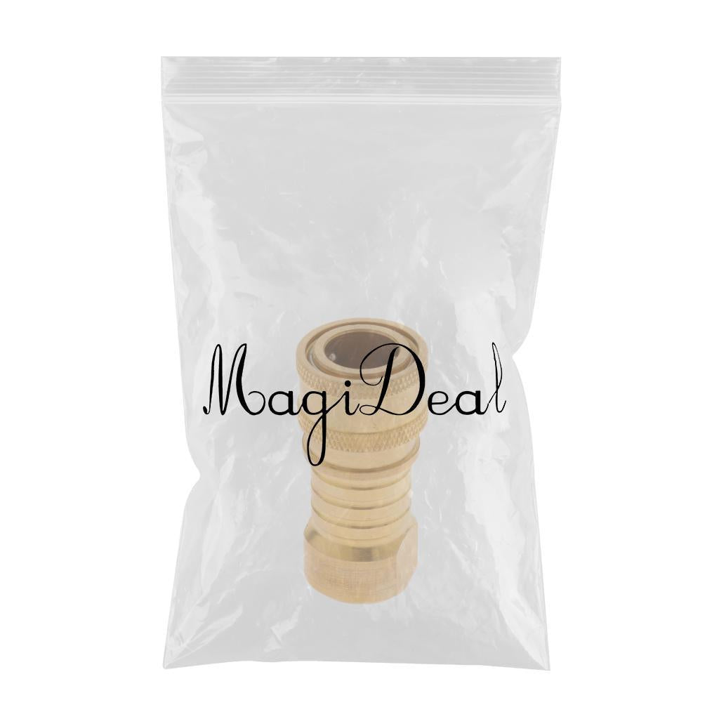 Propane / Natural LP Gas Quick Disconnect Quick Connector Hose Coupler 3/8''