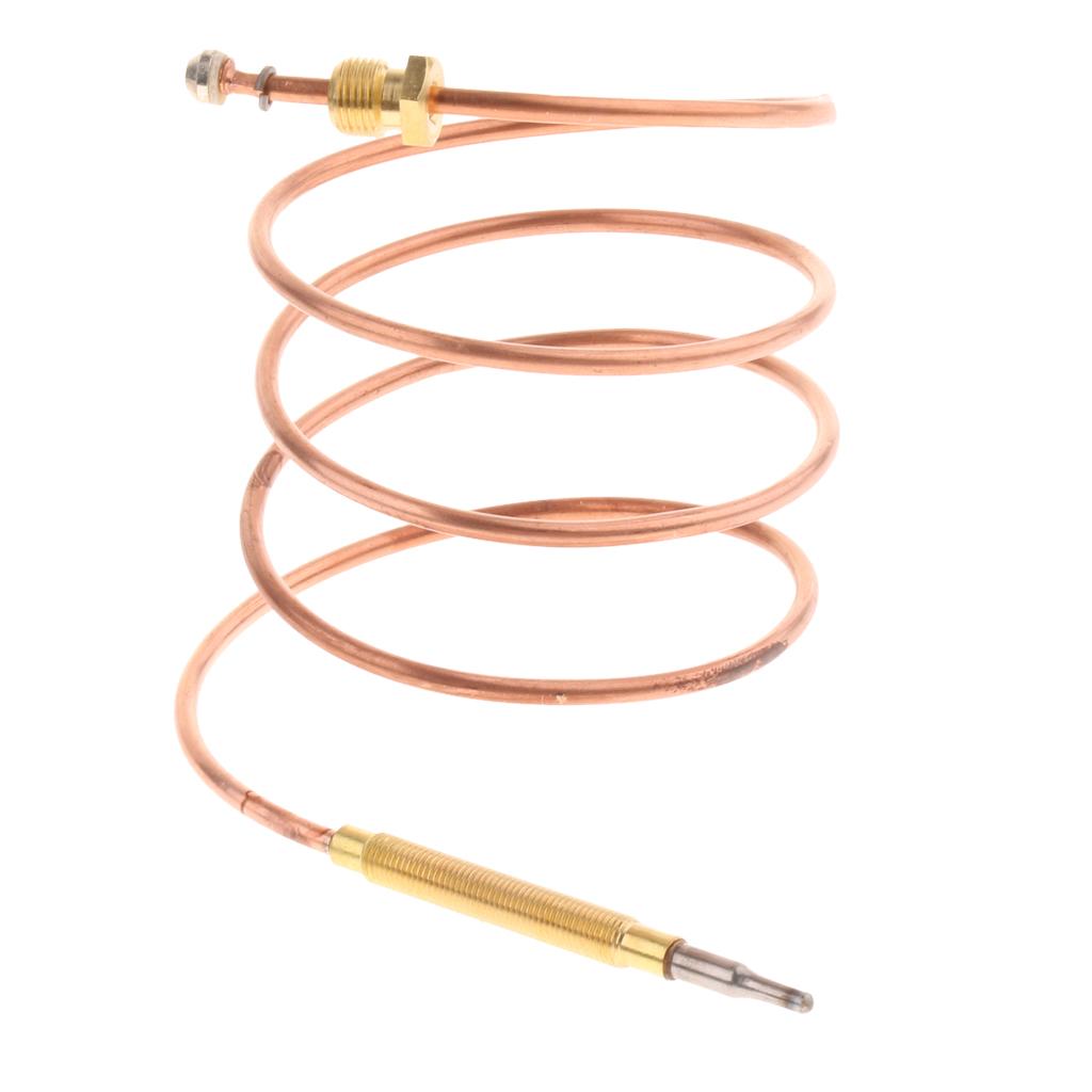 90cm Thermocouple Replacement Set for Gas Furnaces Boilers Water Heaters