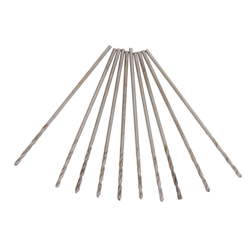 10 Pieces M35 HSS Cobalt Twist Drill Bits, Sharp, Abrasion Resistant 0.7mm