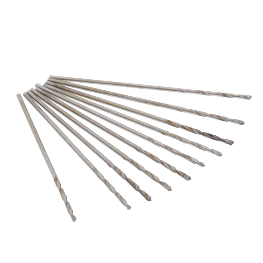 10 Pieces M35 HSS Cobalt Twist Drill Bits, Sharp, Abrasion Resistant 0.7mm