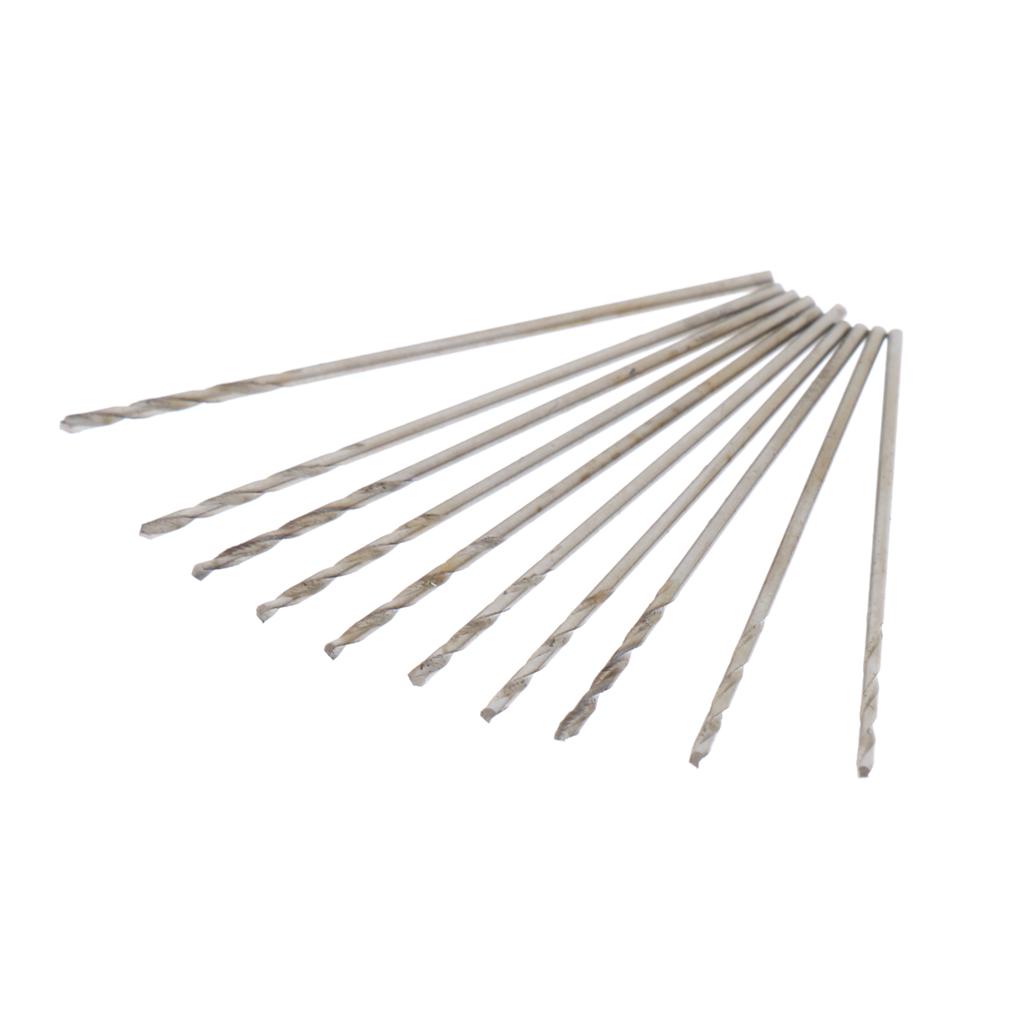 10 Pieces M35 HSS Cobalt Twist Drill Bits, Sharp, Abrasion Resistant 0.7mm