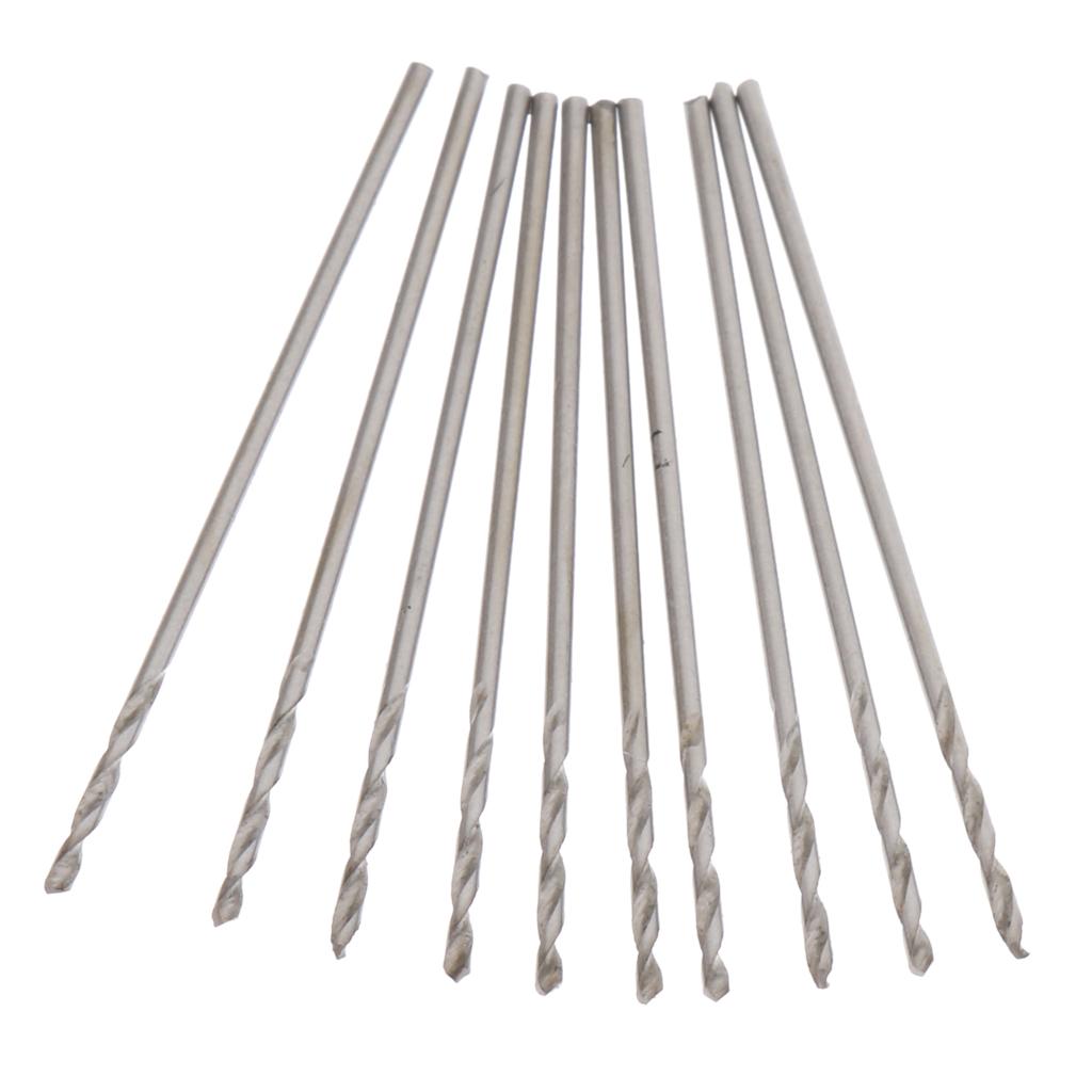 10 Pieces M35 HSS Cobalt Twist Drill Bits, Sharp, Abrasion Resistant 0.8mm