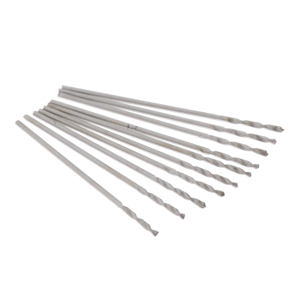 10 Pieces M35 HSS Cobalt Twist Drill Bits, Sharp, Abrasion Resistant 0.8mm