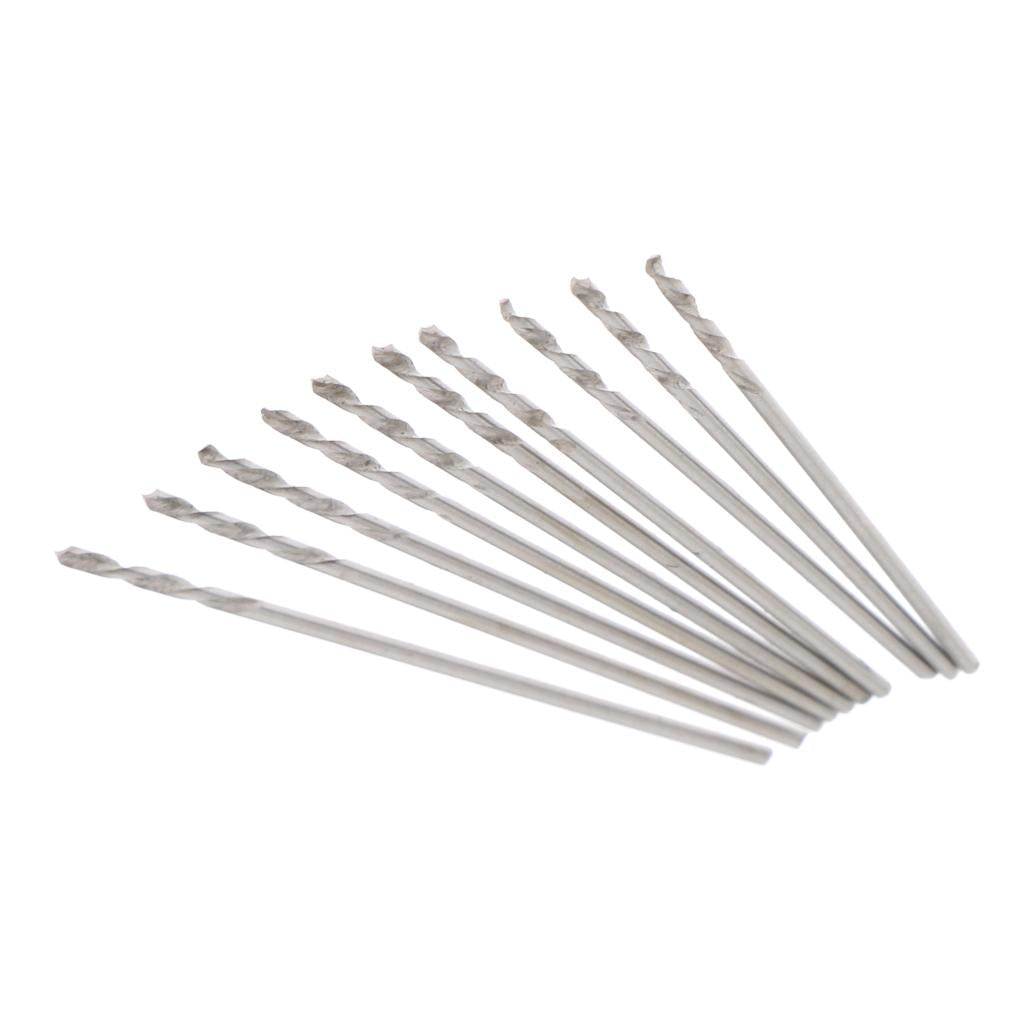 10 Pieces M35 HSS Cobalt Twist Drill Bits, Sharp, Abrasion Resistant 0.8mm