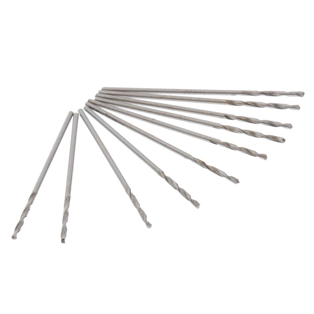 10 Pieces M35 HSS Cobalt Twist Drill Bits, Sharp, Abrasion Resistant 0.9mm