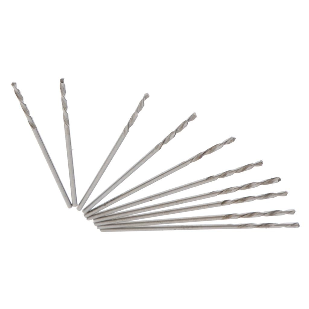 10 Pieces M35 HSS Cobalt Twist Drill Bits, Sharp, Abrasion Resistant 0.9mm