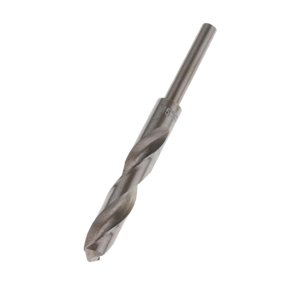 1Pc High Speed Steel 1/2 Drill Straight Shank Twist Metal Drill Bit 15mm