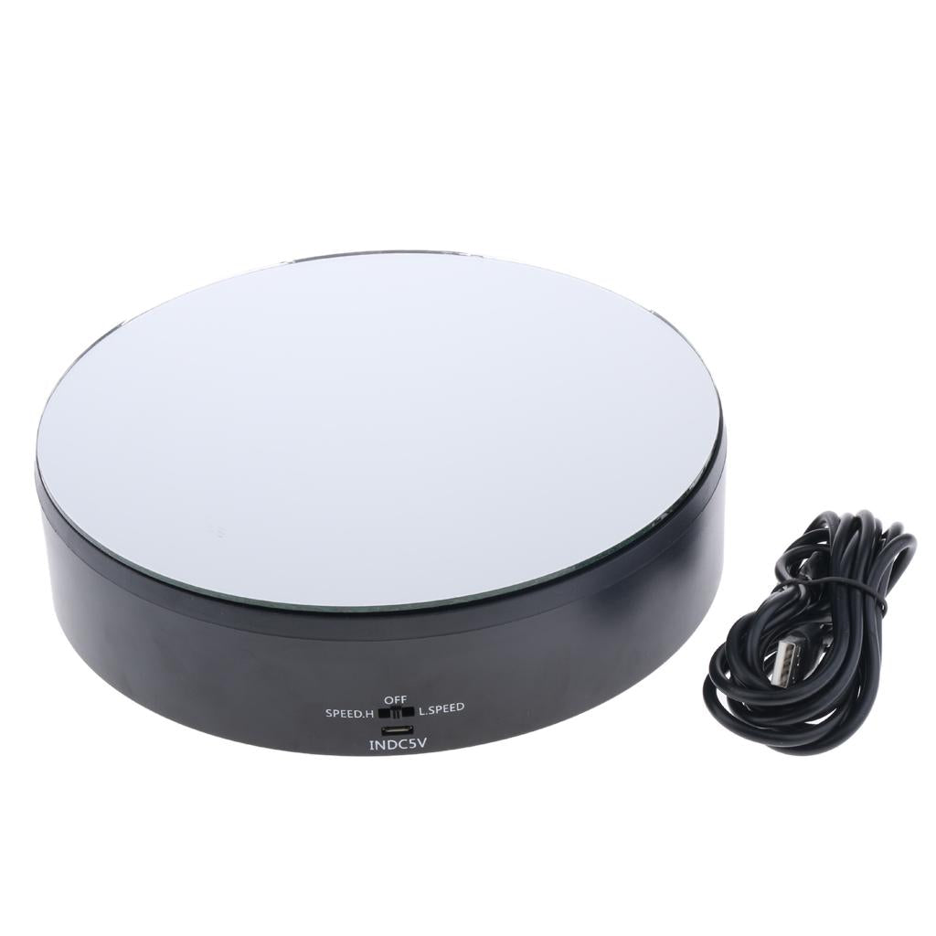 360 Degree Electric Rotating Turntable Display Stand Holder for Camera