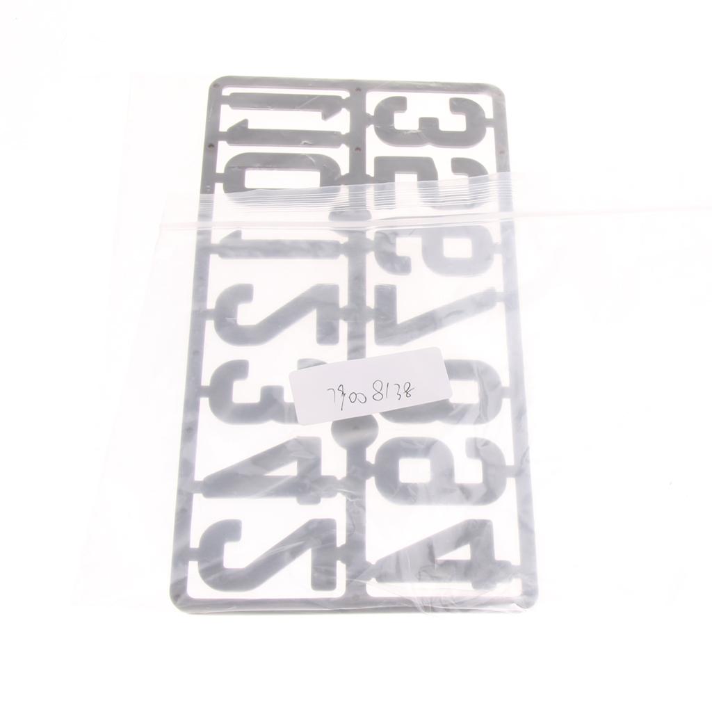 3xNumber Mark For Beekeeper Bee Hive Accessories Beekeeping Tools Grey