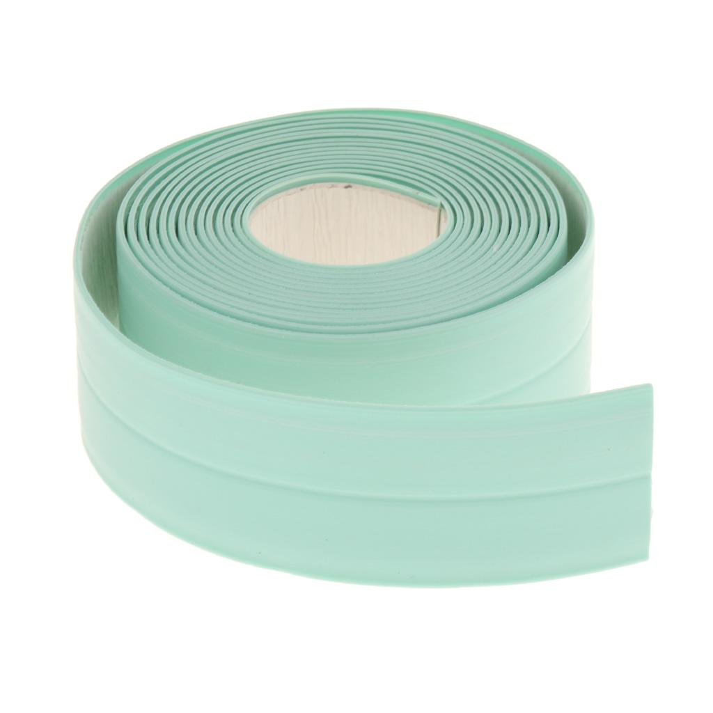 3.3M Kitchen Bathroom Waterproof Mold Proof Wall Seam Sealing Tape Green