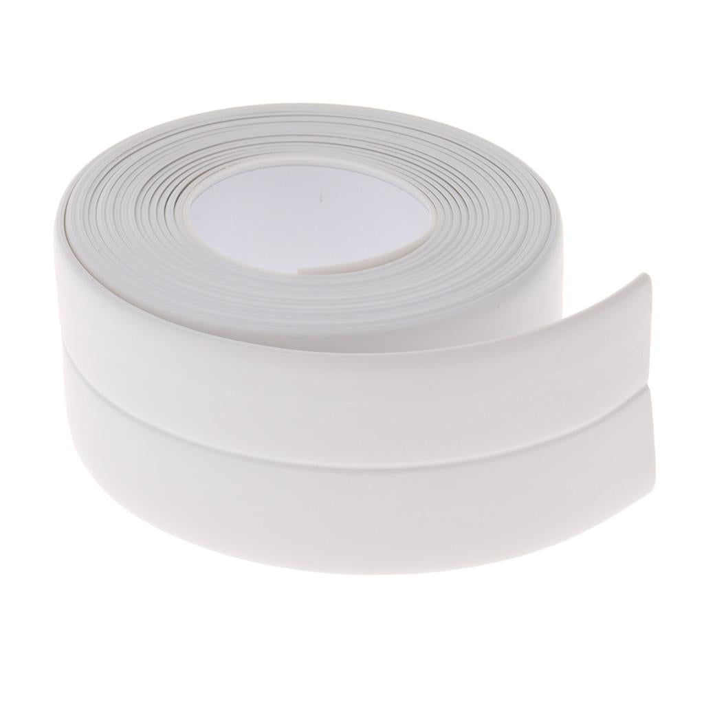 3.2M Kitchen Bathroom Waterproof Mold Proof Wall Seam Sealing Tape White