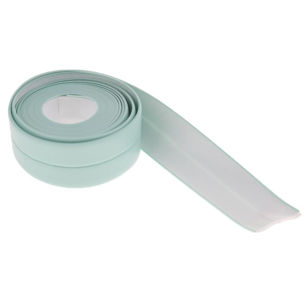 3.2M Kitchen Bathroom Waterproof Mold Proof Wall Seam Sealing Tape Green