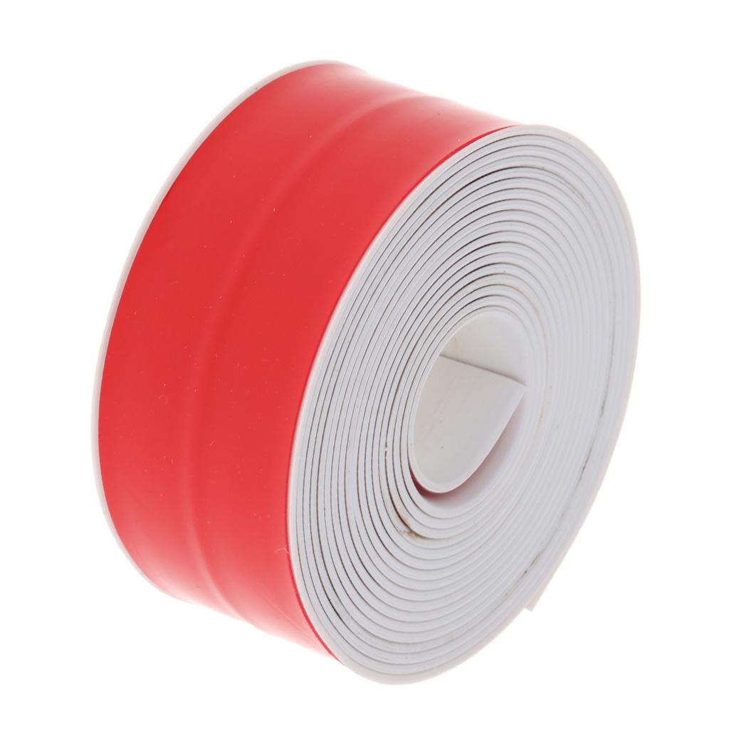 3.2m PVC Waterproof Moldproof Tape Kitchen Bathroom Wall Sealing Tape White