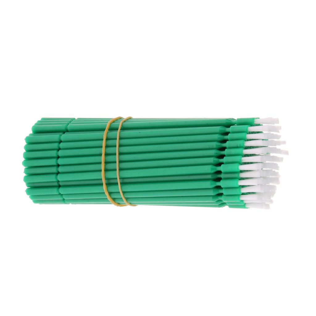 100 Pieces Dental Disposable Micro Applicator Brush Tooth Applicator Green