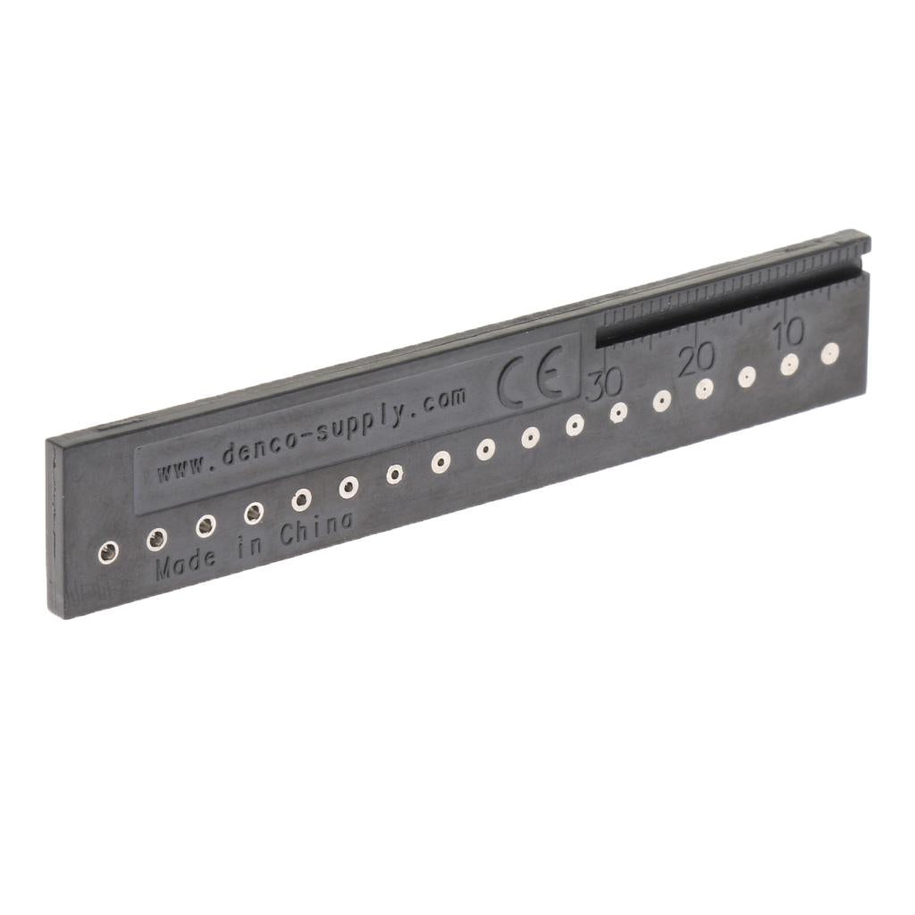 Endo Gauge Ruler for Gutta Percha Points Endodontic Dental Instruments