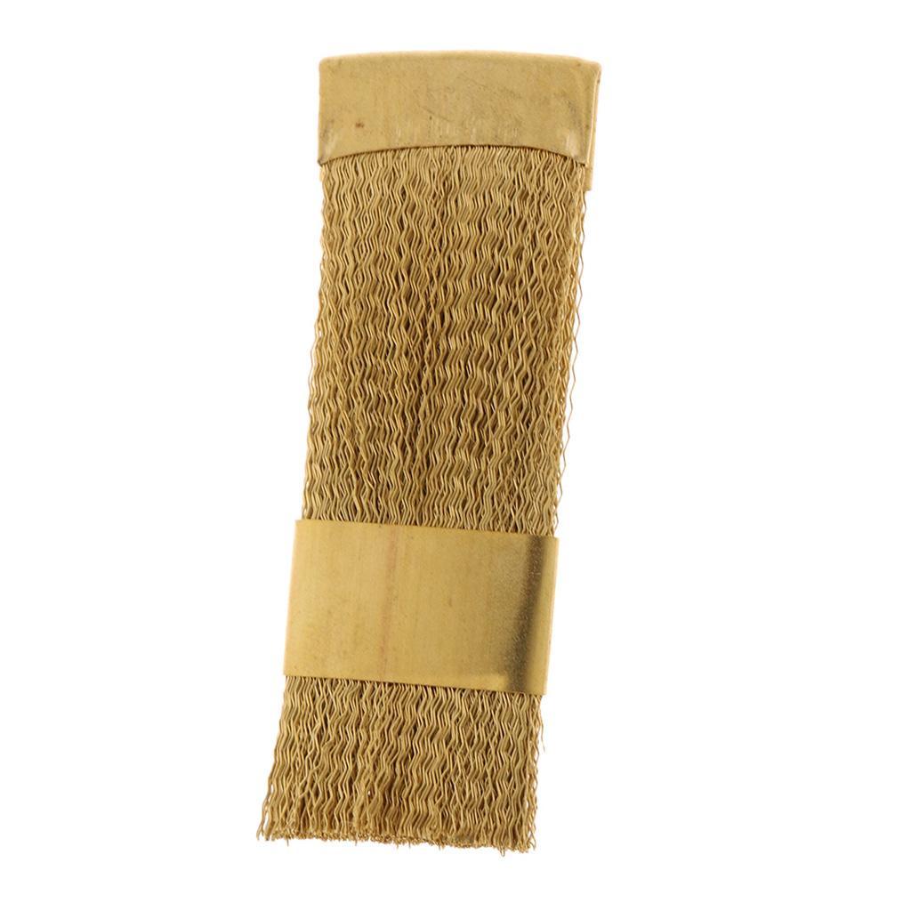 Dental Bur Cleaning Copper Brass Wire Cleaning Brush Flat Lab Instrument