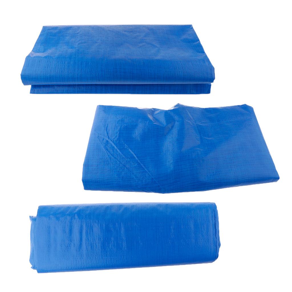 Heavy Duty Waterproof Tarpaulin Cover Tarp Camping Ground Sheet  2x3 meter