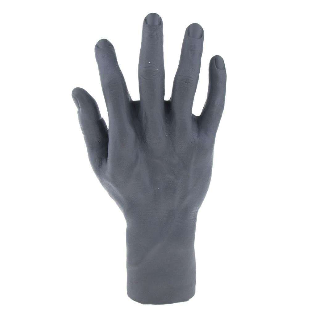 Soft Realistic Male Mannequin Hand for Sports Gloves Jewelry Watch Display