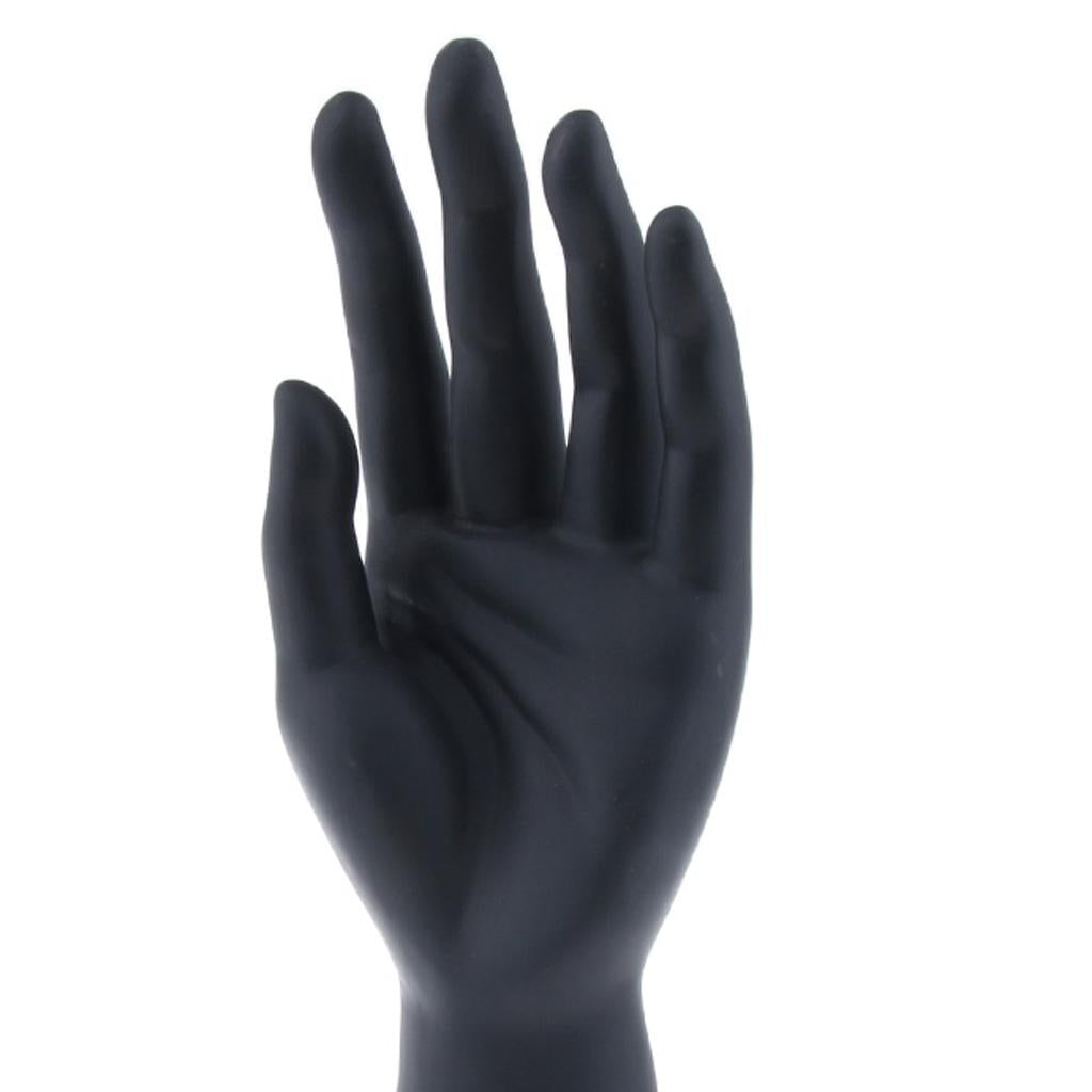 Male Mannequin Hand for Glove Jewelry Ring Watch Display Left Hand Black