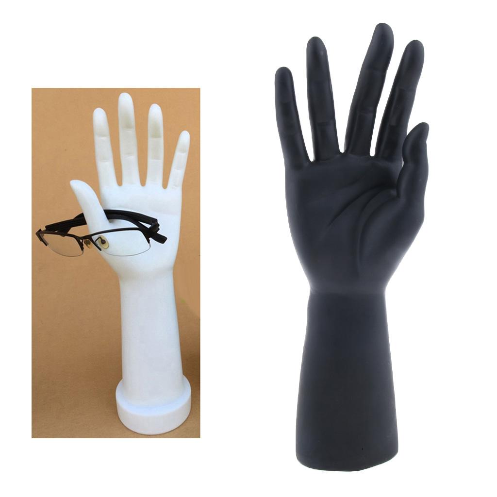 Male Mannequin Hand for Glove Jewelry Ring Watch Display Right Hand Black