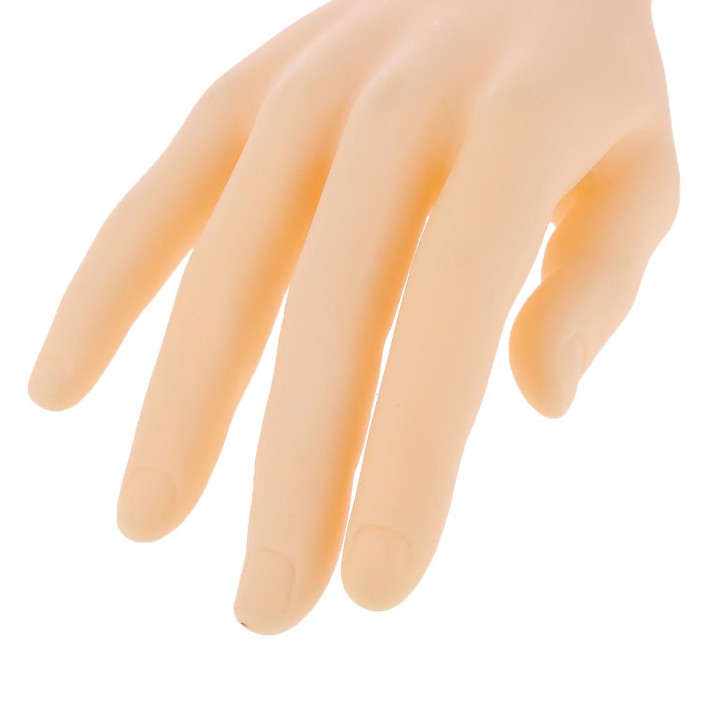 Male Mannequin Hand for Glove Jewelry Ring Watch Display Right Hand Natural