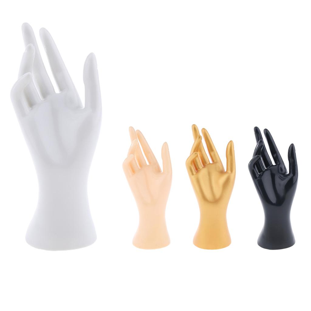 Female Mannequin Hand for Jewelry Bracelet Ring Watch Display Holder White