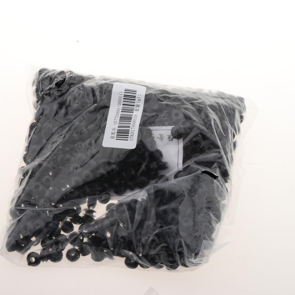 1000Pcs Black Rubber Grommet Assortment Sealing Wire Gasket Kit 6 Sizes 3mm