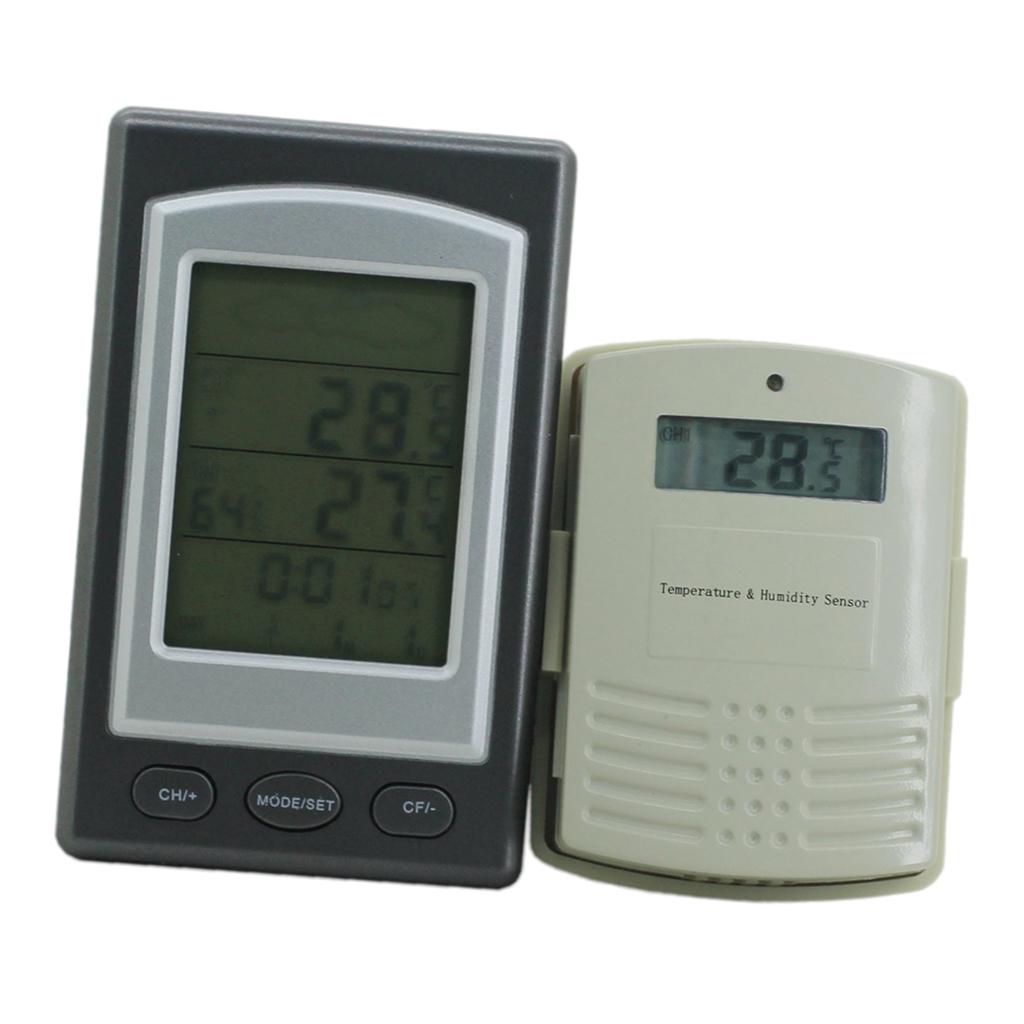 Professional Wireless Temperature and Humidity Monitor Digital Hygrometer