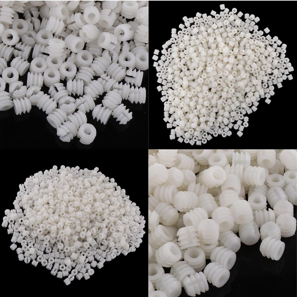 1000x Pre-embedded Nut Panel Connector Nylon Expansion Colloidal Particles A