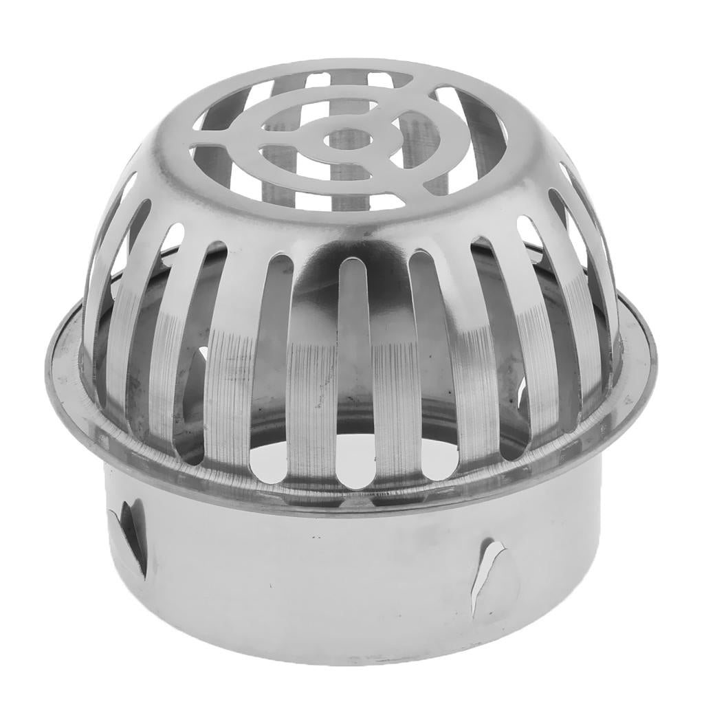 Stainless Steel Floor Drain Plug-In Balcony Roof Outdoor Floor Drain 100mm