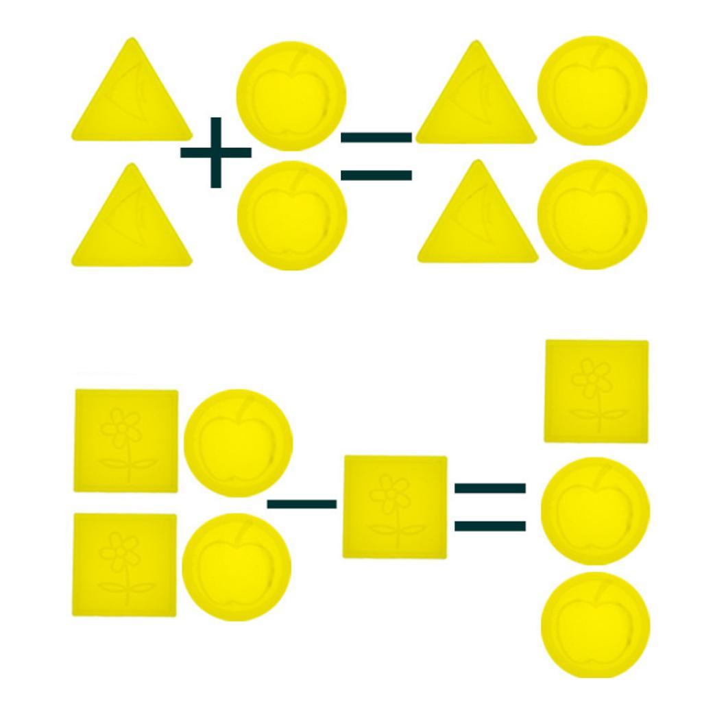 Children Counting Chips, Mathematics Calculation, Number Arithmetic Toy Gift